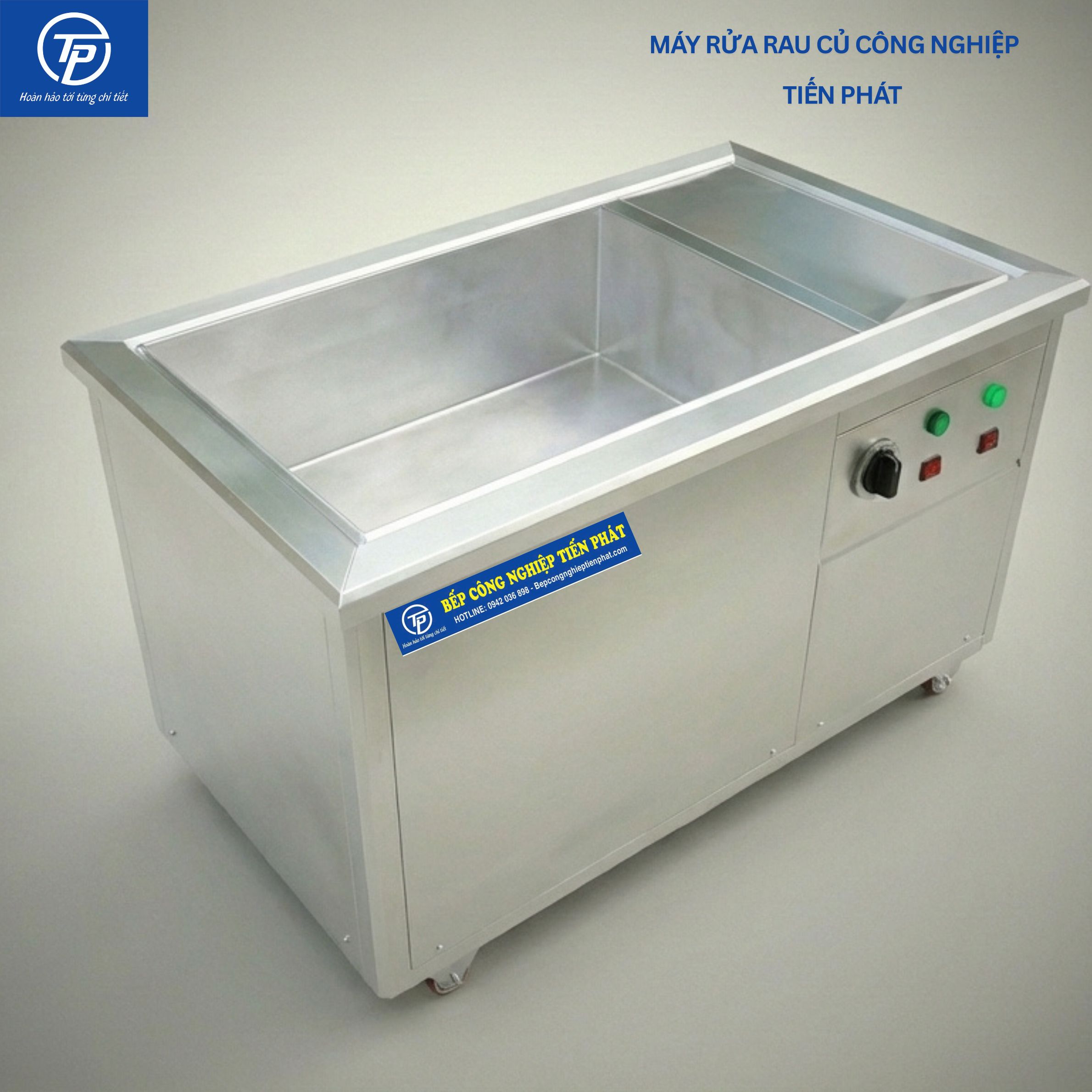 Máy Rửa Rau Củ Công Nghiệp 1.8m